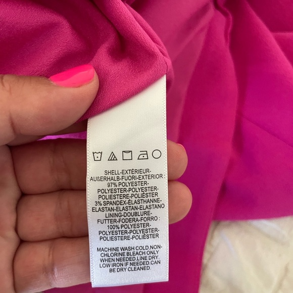 Dress the Population Nicole Fuchsia Midi Dress - Picture 10 of 12